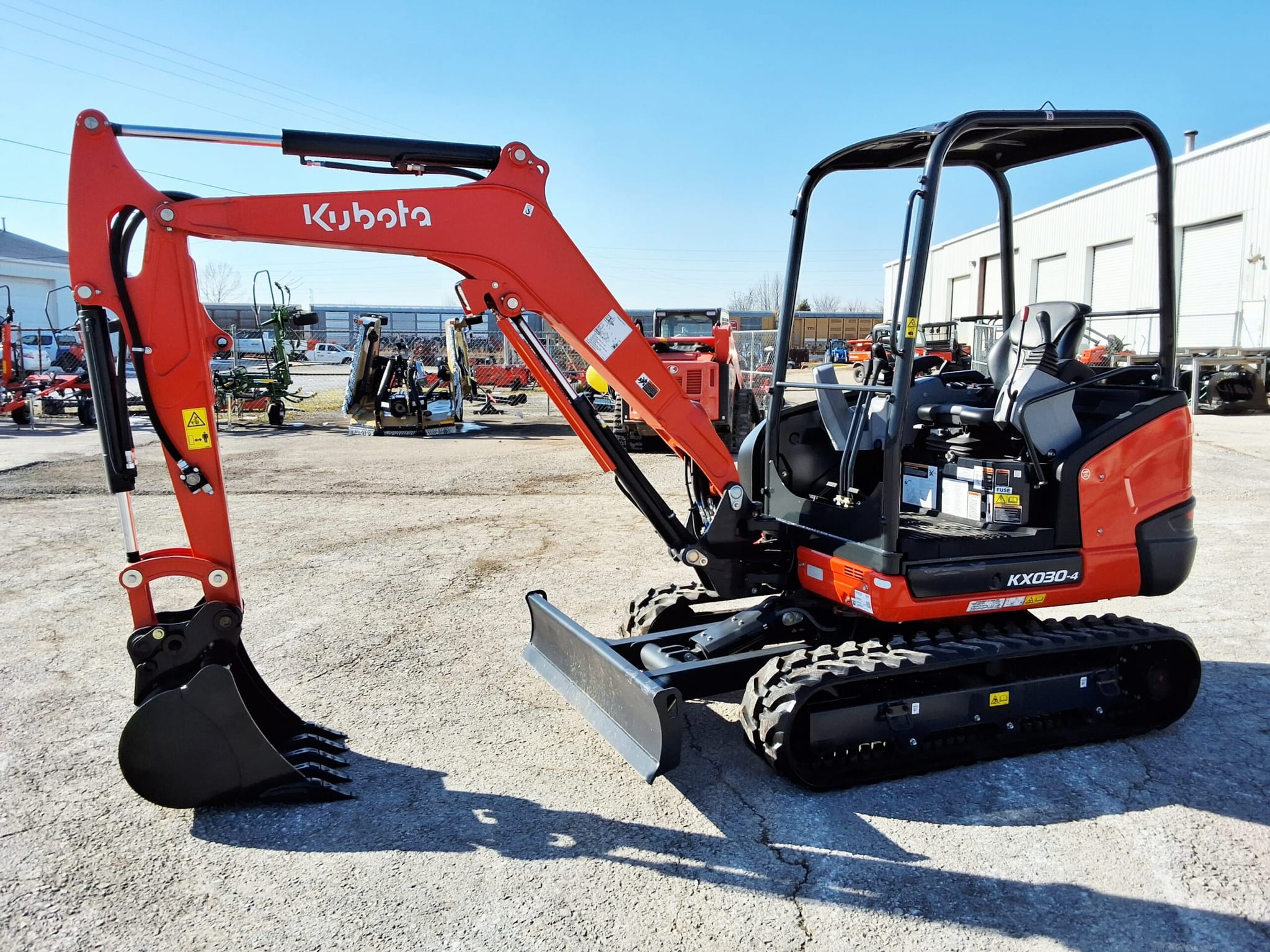 New 2024 Kubota KX030-4R1 – 41054