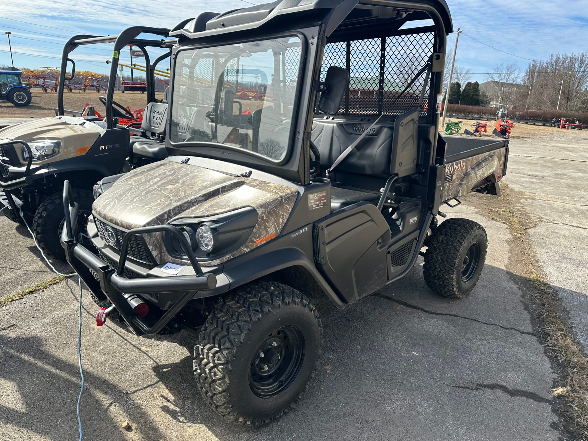 2023 Kubota RTVXG850RLA23 – CATV402SV