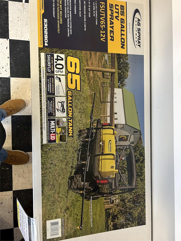 New 2024 AG Spray FSUTV65-12V - NewAGSpraySUTV65 - Hobdy Dye Read Inc.